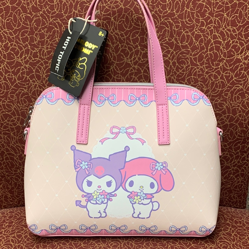 Sanrio Collector Hot Topic Loungefly Bag My Melody & Kuromi WhimsiGoth NWT